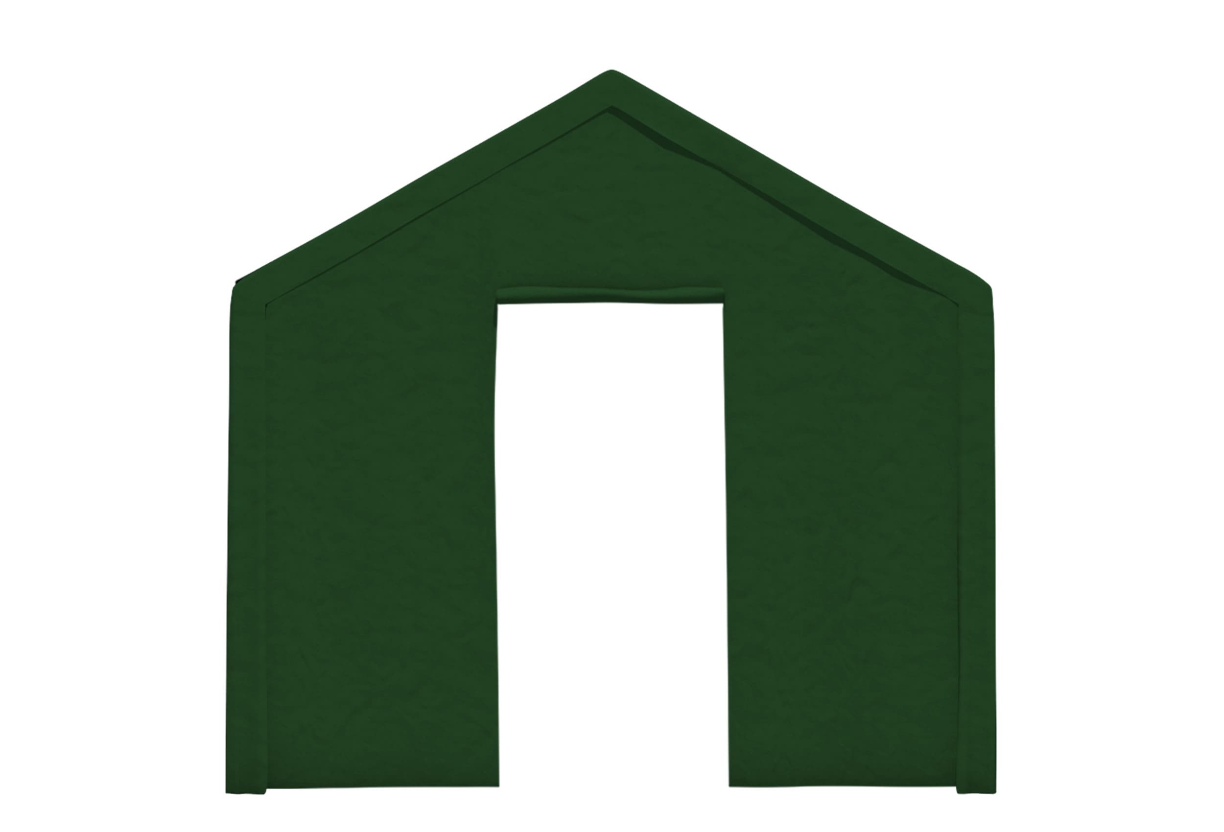 Classic Pro PE 3m gable section with SMALL DOOR Green (single)