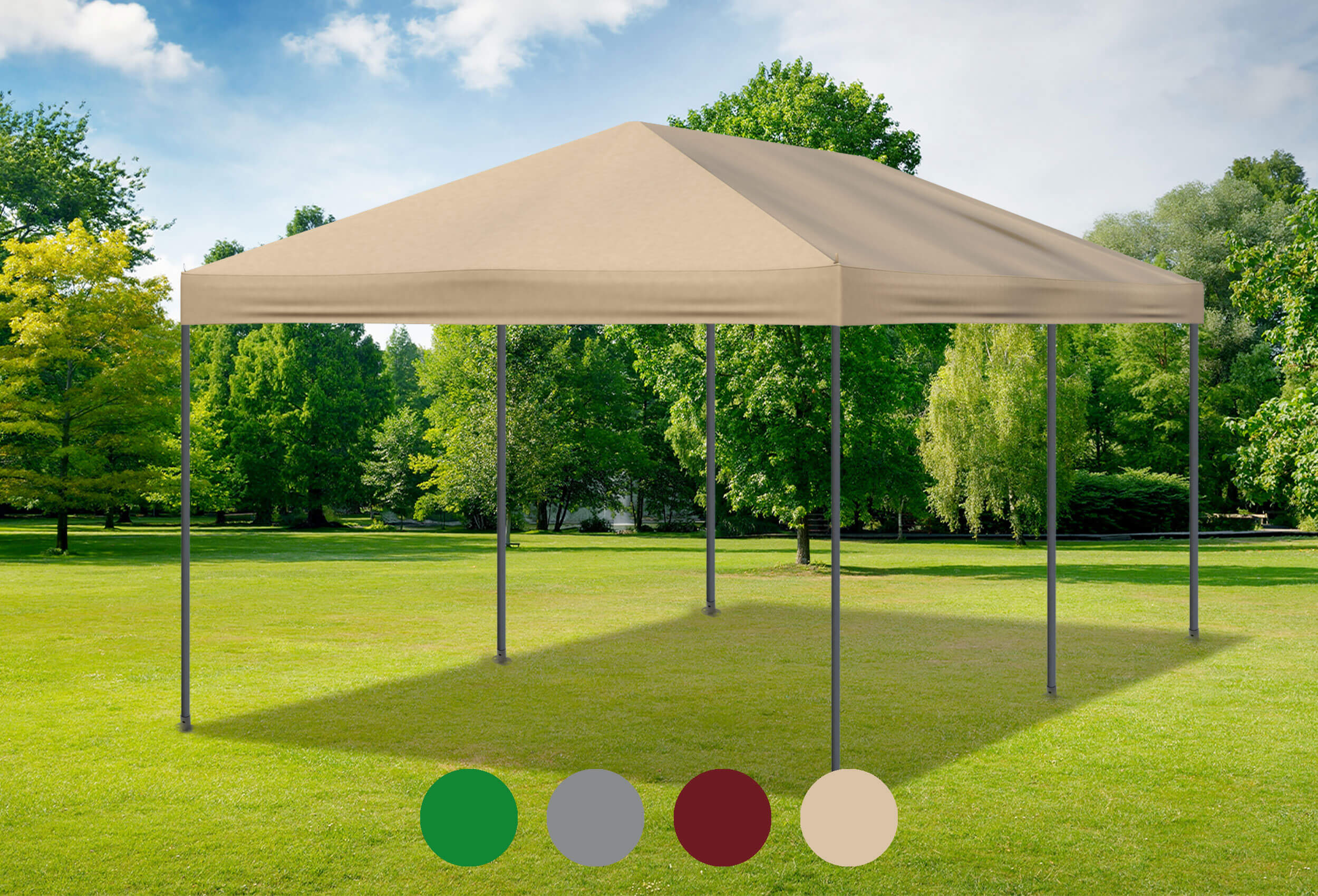 3x6 m Roof Tarpaulin Sahara Brown