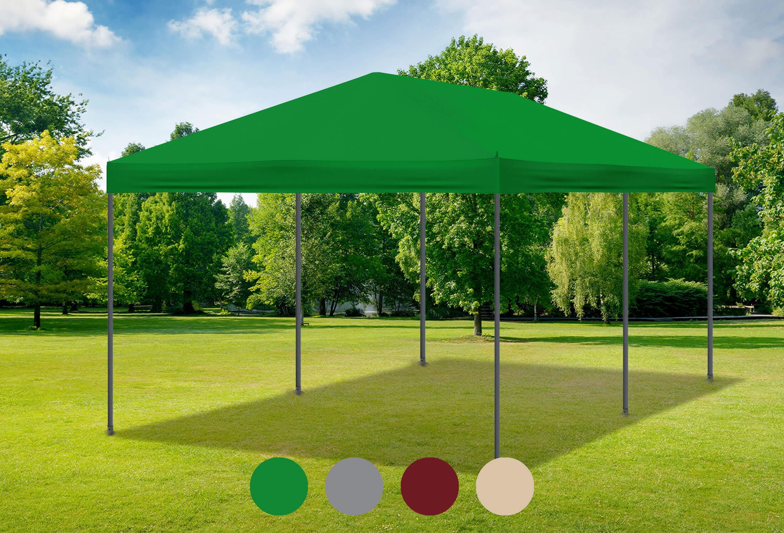 3x6 m Roof Tarpaulin Sahara Green