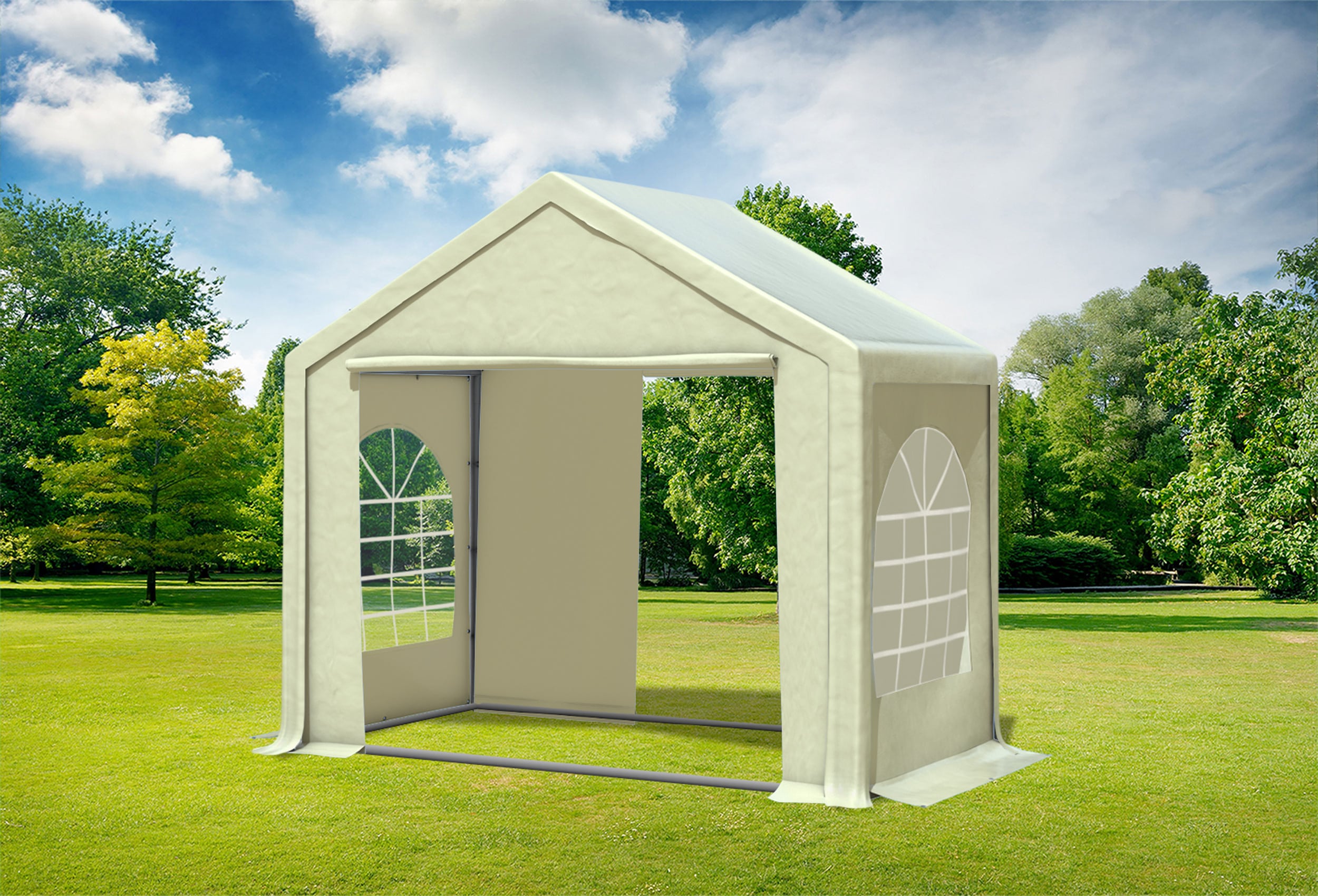 3x2 m Party tent / Marquee, PVC Beige