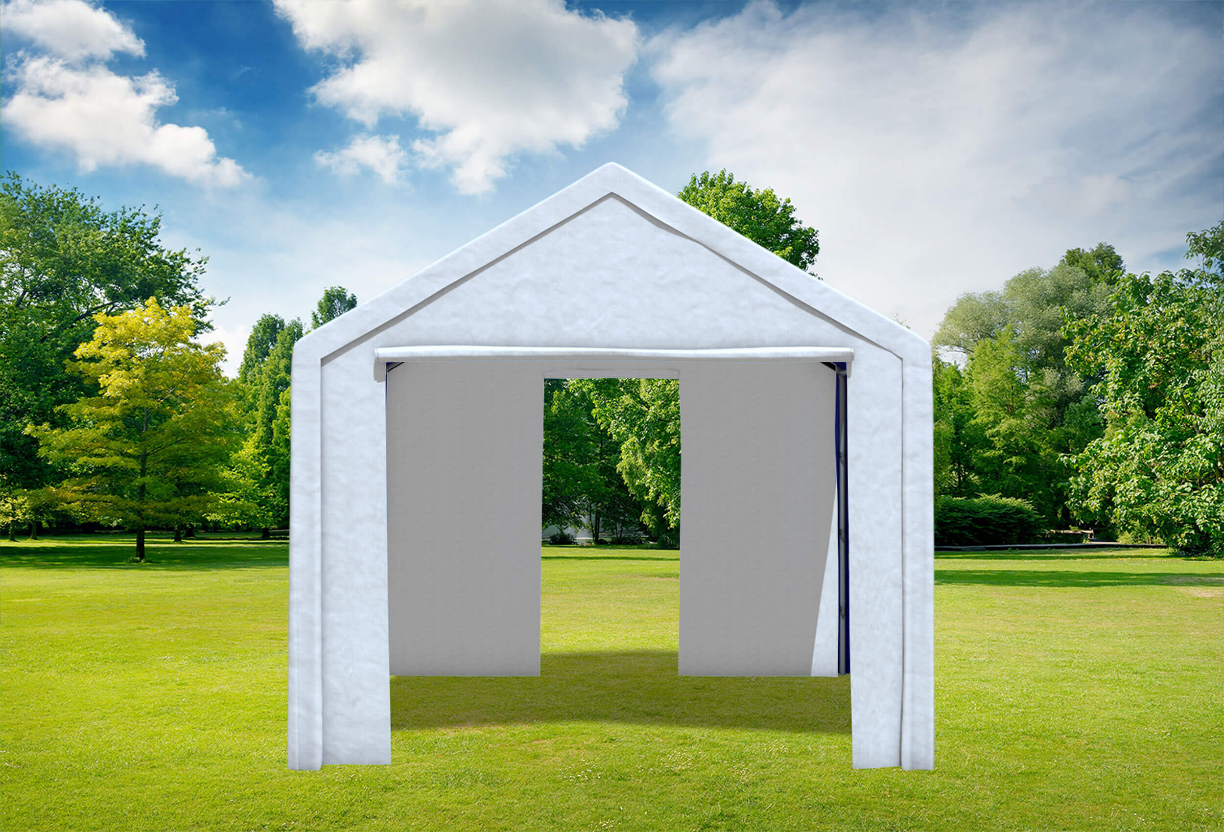 Tent from the front