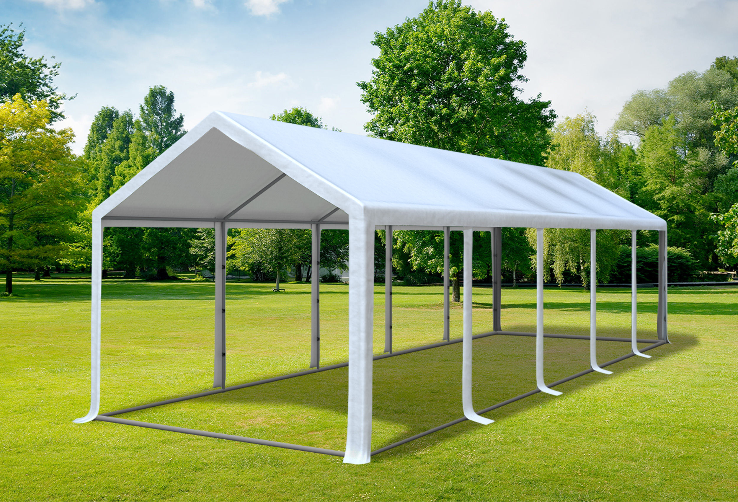 3x10 m Party tent / Marquee, PVC White