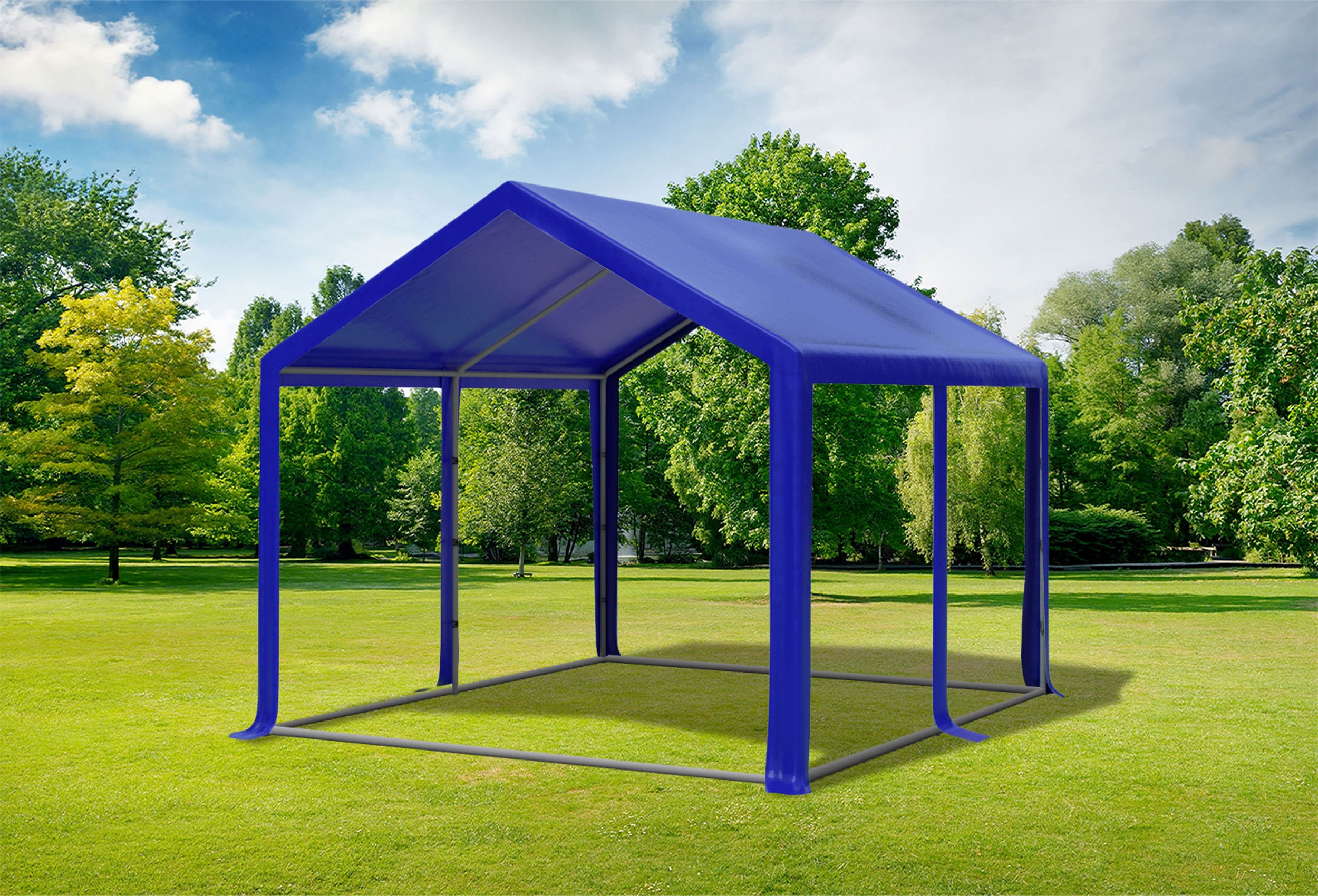 3x4 m Party tent / Marquee, PVC Blue