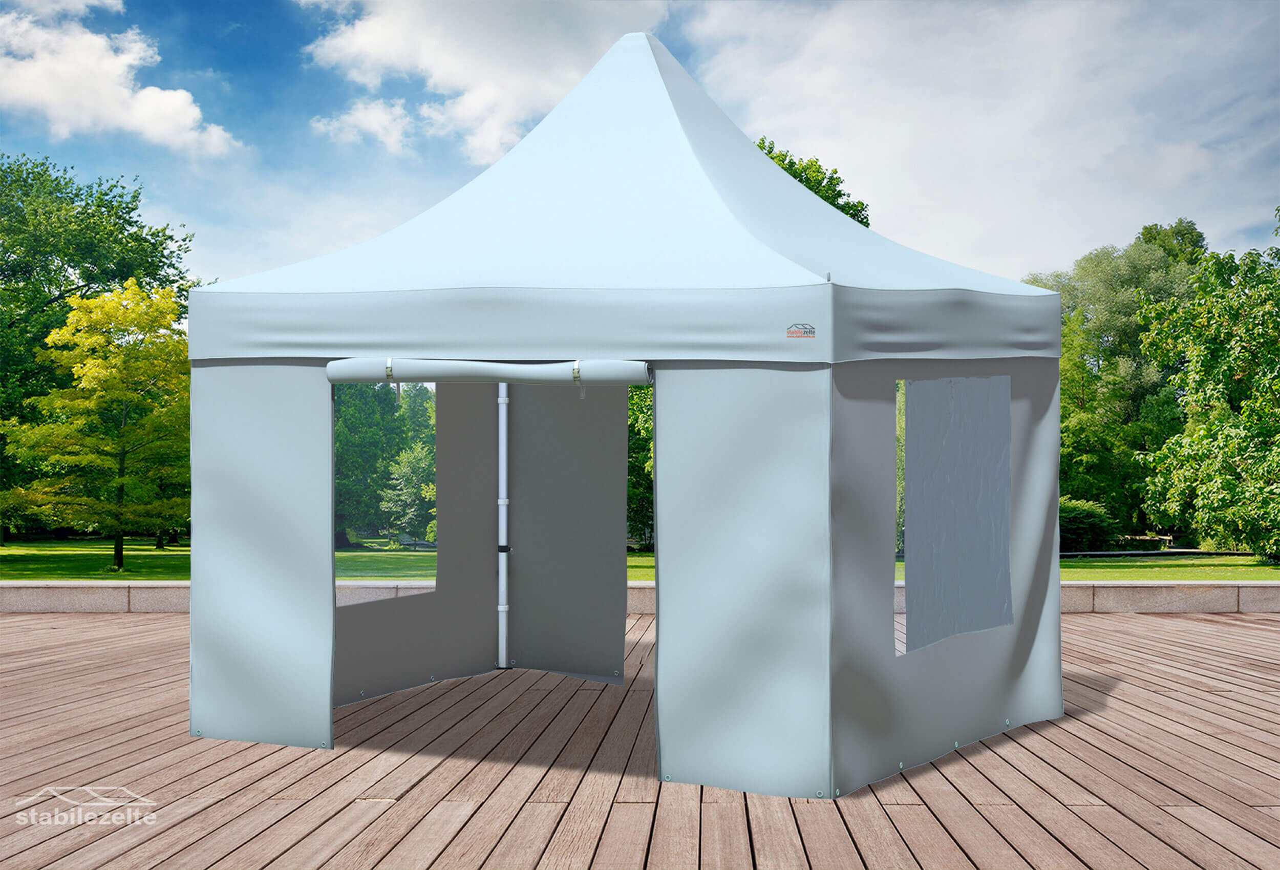 3x3 m Pop Up Gazebo, Grey