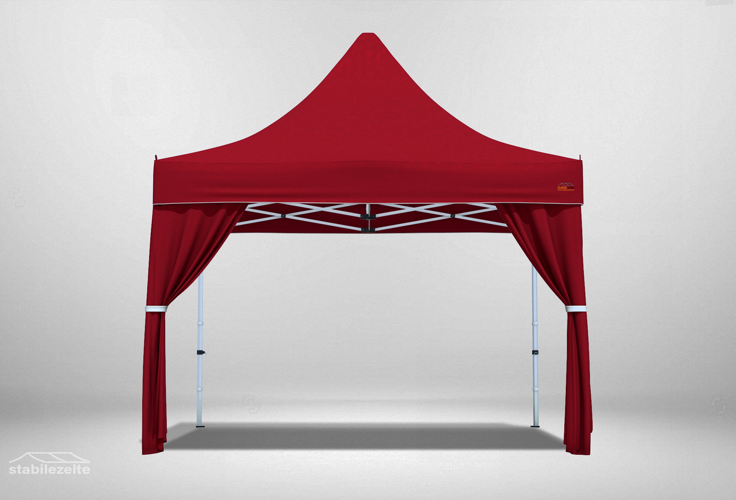 2 decorative scarfs for folding Gazebos BORDEAUX