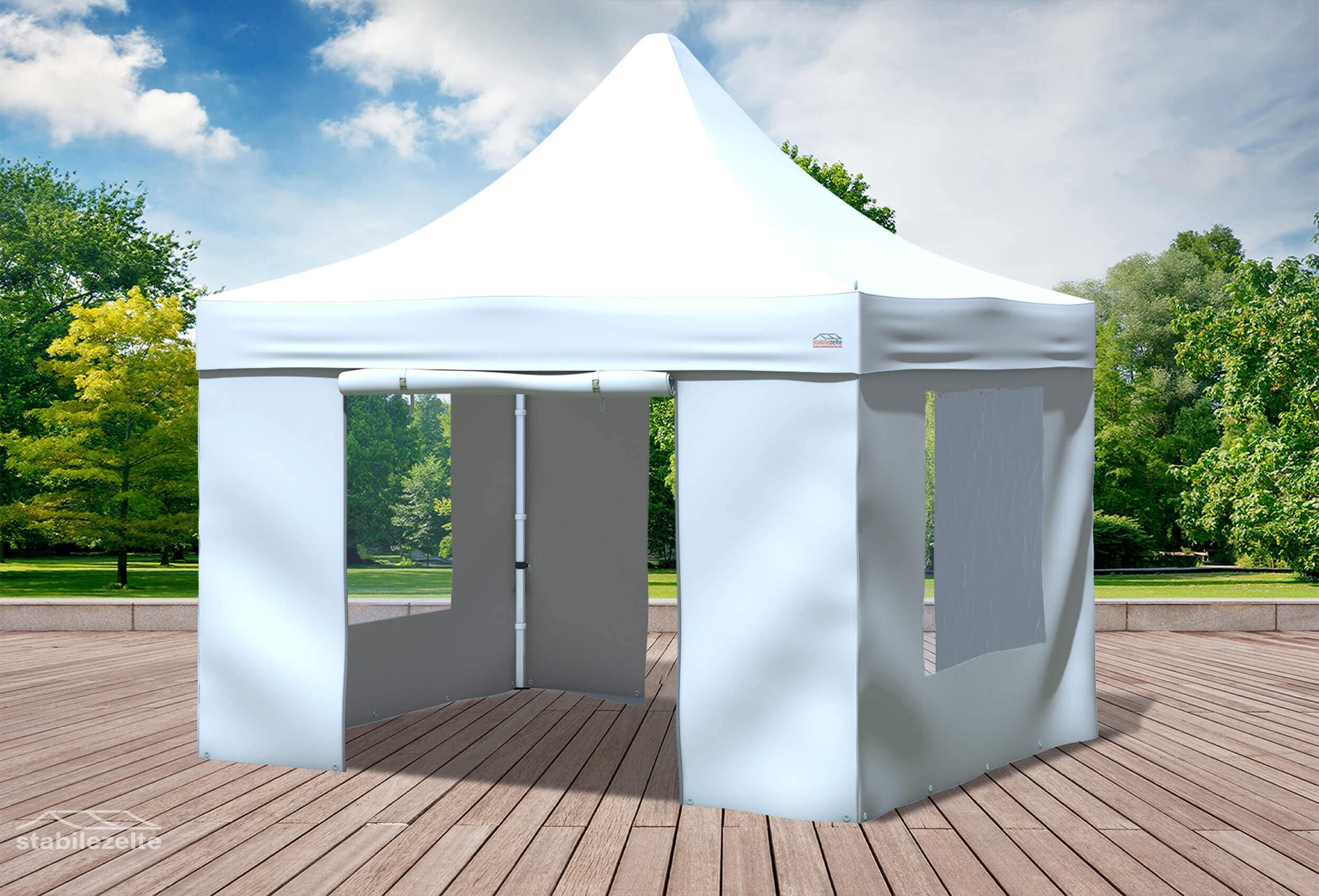 3x3 m Pop Up Gazebo, White