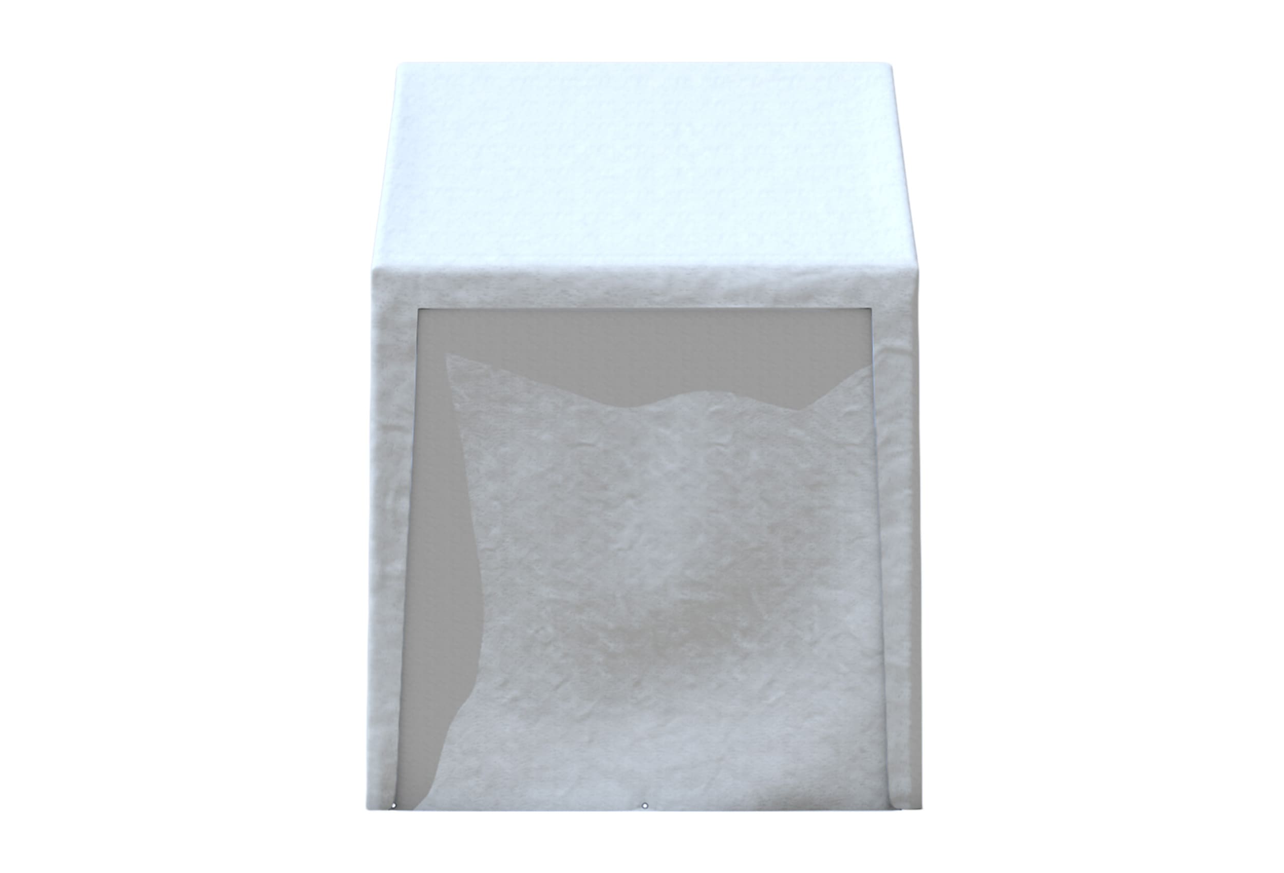Modular Pro 2m PE side panel WITHOUT WINDOW (single) White