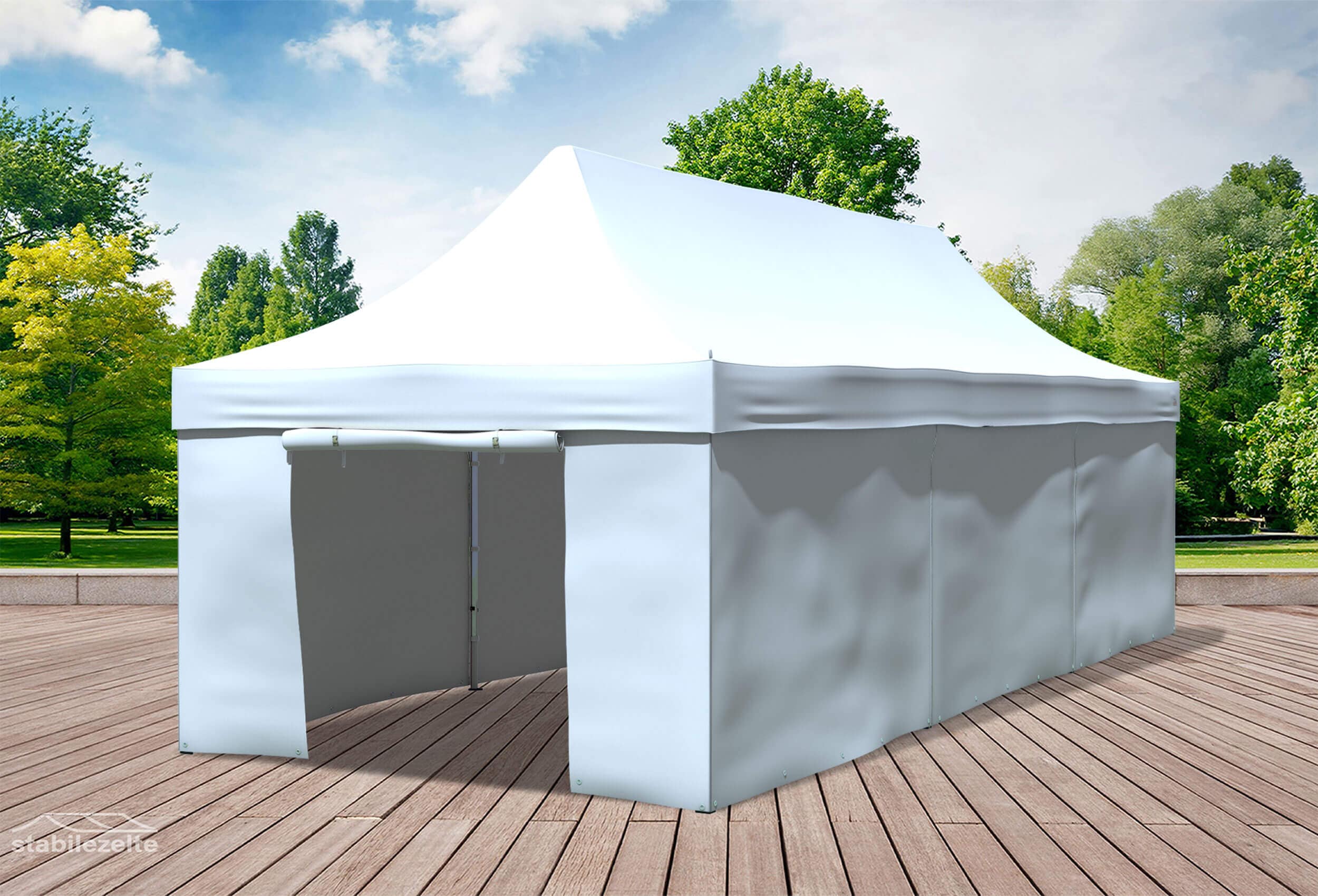 3x9 m Pop Up Gazebo, White