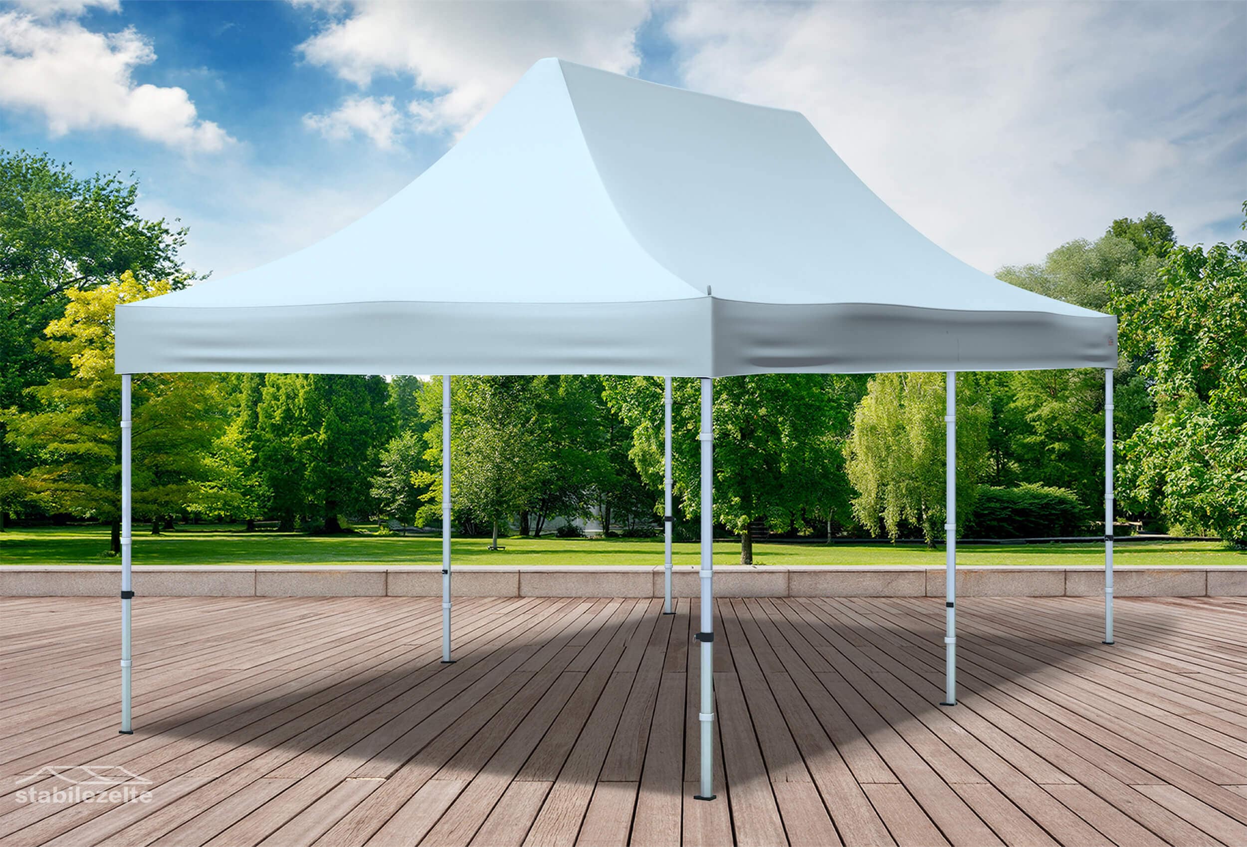 3x6 m Folding Tent Roof Tarpaulin Grey