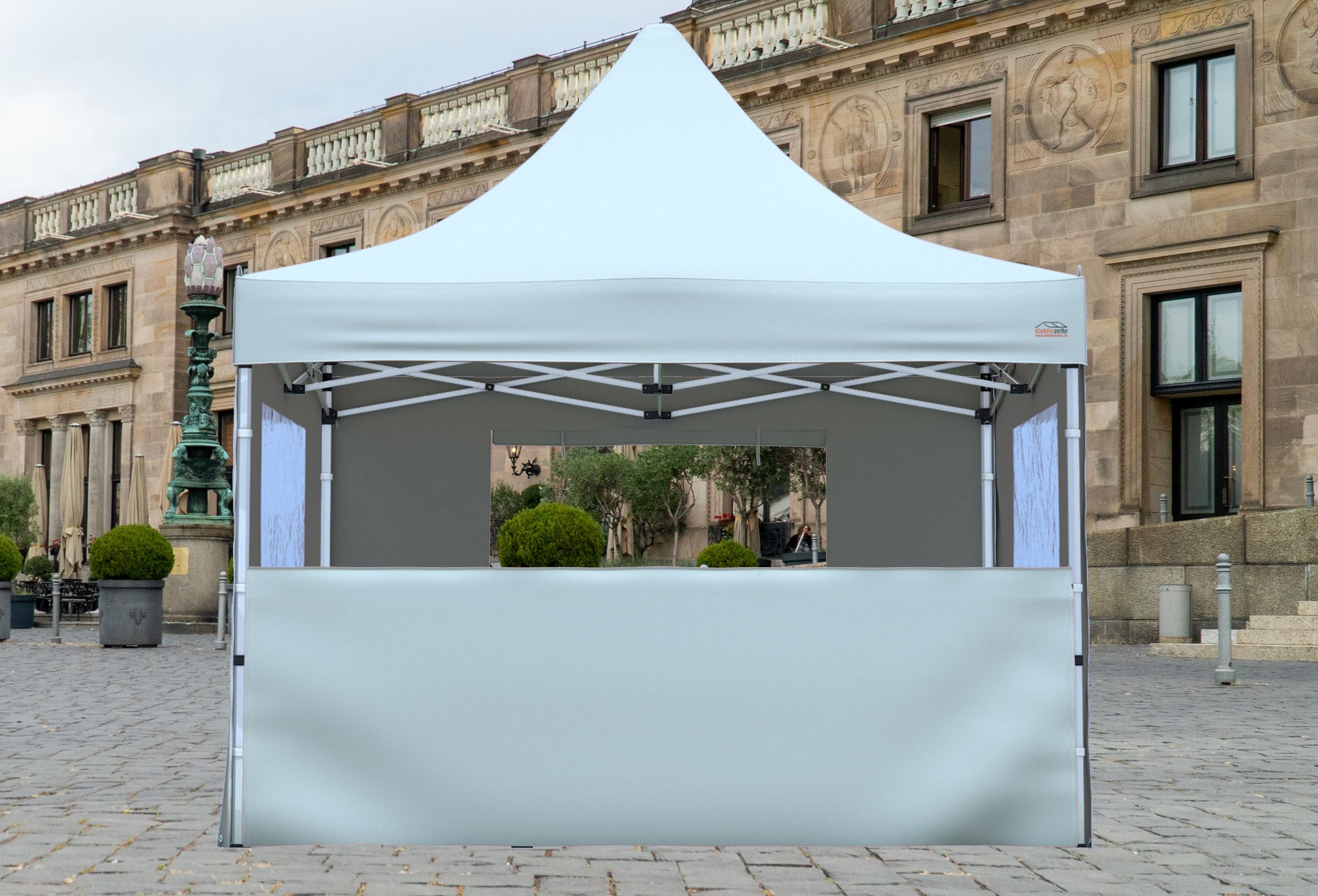 Folding tent half-wall SET 3 metres PROFESSIONAL GREY