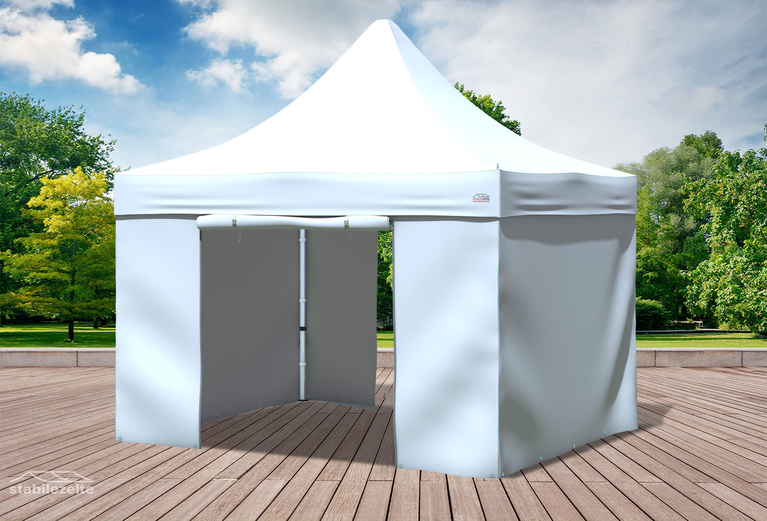 3x3 m Pop Up Gazebo, White