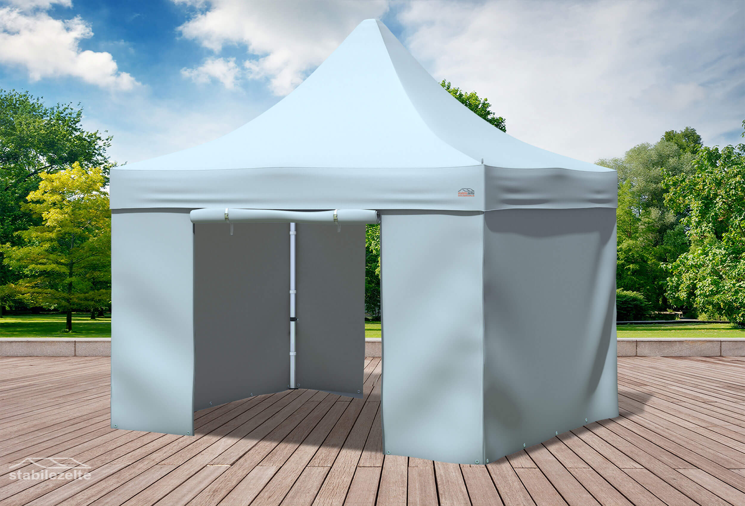 3x3 m Pop Up Gazebo, Grey