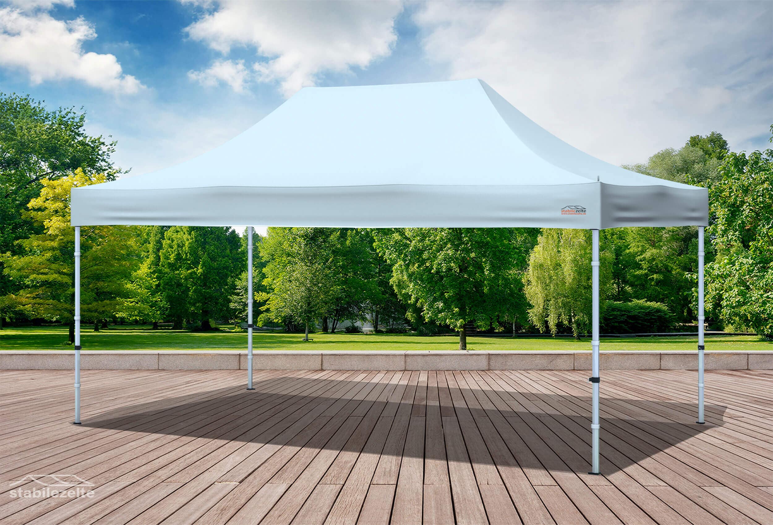 3x4.5 m Folding Tent Roof Tarpaulin Grey