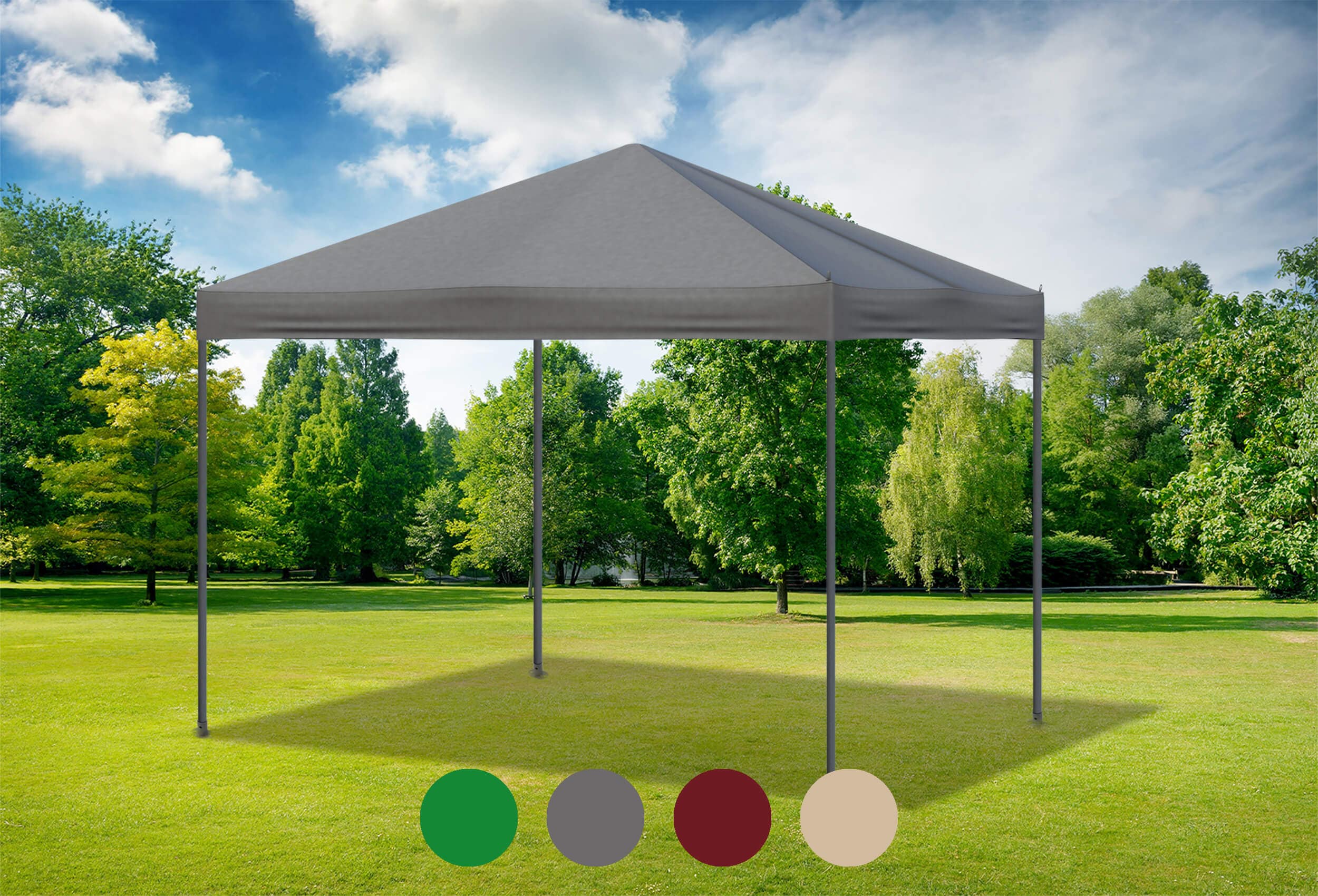 3x3 m Roof Tarpaulin Sahara Anthracite